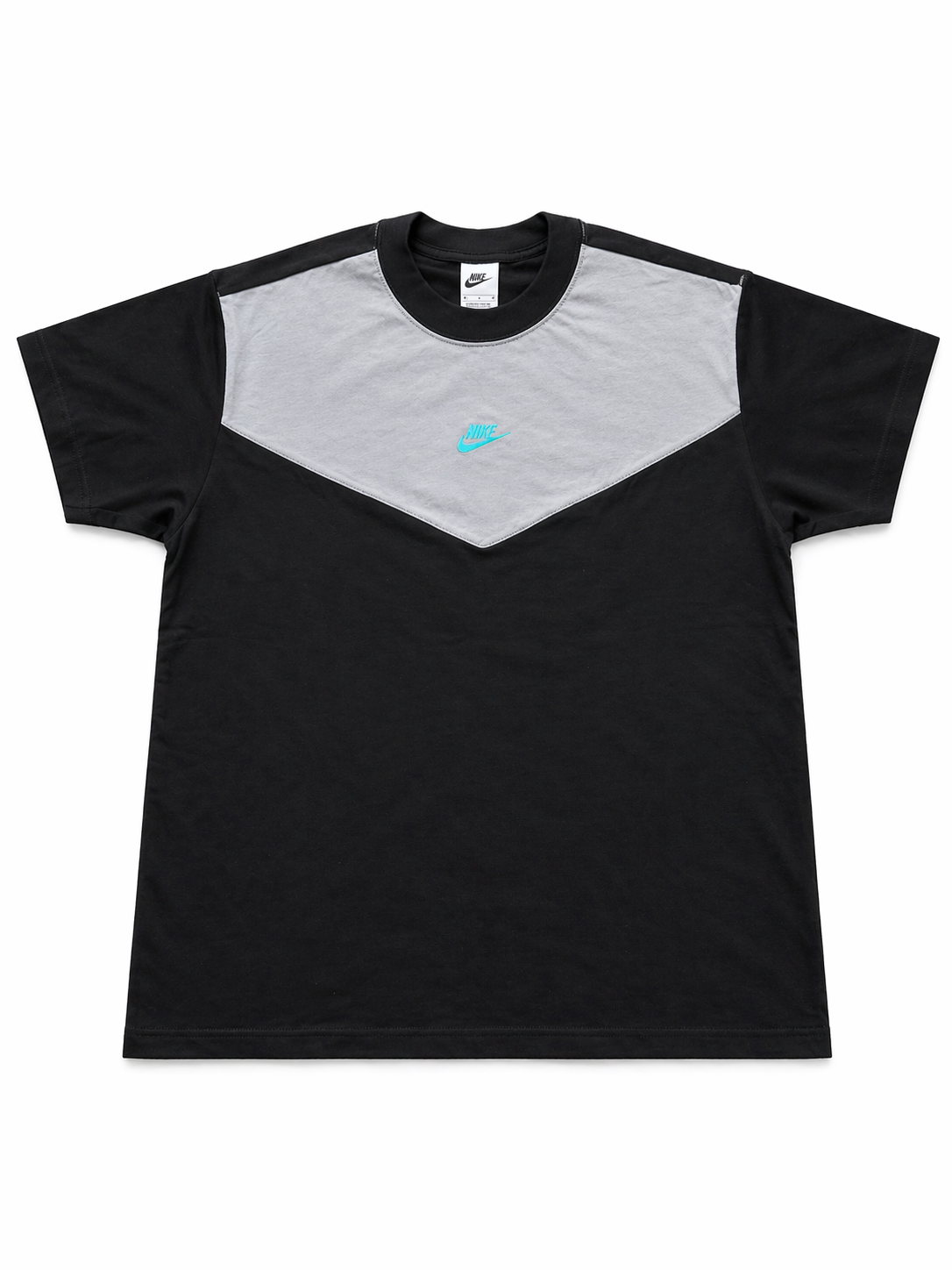 Nike Tech Mix T-shirt - Black/Blue/Grey